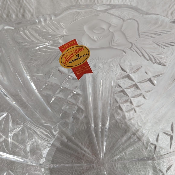 Dorsette Anna Hutte Lead Crystal Serving Bowl - Picture 3 of 13